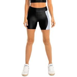 Koral Womens Black High Rise Pocket Stretch Bike Shorts